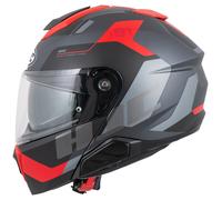 Casco Modular HJC i91 Carst MC5SF Negro/RojoXL Negro,Rojo