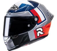 HJC RPHA 1 Ben Spies Silverstar Casco, azul-plata, tamaño XL