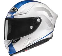 HJC RPHA 1 Senin Casco, blanco-azul, tamaño 2XL para Hombres