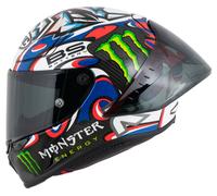 HJC RPHA 1 V2 Carbon Quart. Le Mans 3 MC21 Casco Integral Blanco/Verde/Azul M unisex