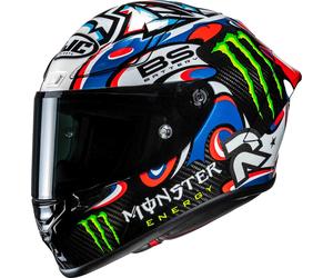 HJC RPHA 1 V2 Carbon Quartararo Le Mans 3 Casco, tamaño XL para Hombres