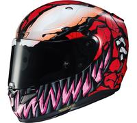 HJC RPHA 11 Maximum Carnage Marvel casco, Rojo/Blanco, Talla XXL (62/63)