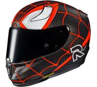 HJC RPHA 11 Miles Morales Marvel Casco, Negro/Blanco/Rojo, Talla L (58/59)