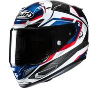 HJC RPHA 12 Brels Casco, negro-carbono-rojo-azul, tamaño 2XL para Hombres