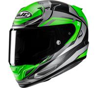 HJC RPHA 12 Brels Casco, negro-gris-verde, tamaño M para Hombres