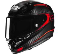 HJC RPHA 12 Carbon Keres Casco, negro/rojo, Talla L (58/59)