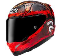 HJC RPHA 12 Diablo Blizzard Casco, rojo/negro, Talla XL (60/61)