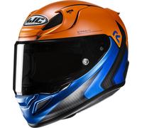 HJC RPHA 12 Kos Casco, naranja/azul, Talla L (58/59)