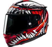 HJC RPHA 12 Maximized Venom Marvel Casco, Rojo/negro/blanco, Talla XL (60/61)