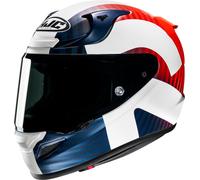 HJC RPHA 12 Ottin Casco, blanco-rojo-azul, tamaño S para Hombres