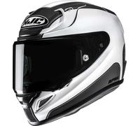 HJC RPHA 12 Respon Casco, negro-blanco, tamaño S para Hombres