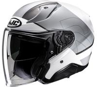 HJC RPHA 31 Chelet Casco a reacción, blanco/gris, Talla XS (54/55)
