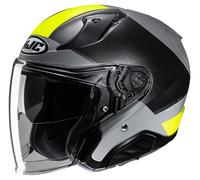 HJC RPHA 31 Chelet MC3HSF Casco Jet Mate/Negro/Antracita/Amarillo S unisex