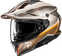 HJC RPHA 60 Arbre Casco de Enduro, blanco/marrón, Talla M (57/58)
