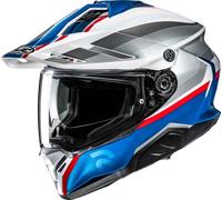 HJC RPHA 60 Arbre Casco de Enduro, Gris/azul/rojo, Talla L (58/59)