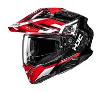 HJC RPHA 60 Dakar MC21 - Casco de Moto, Color Blanco, Rojo y Azul