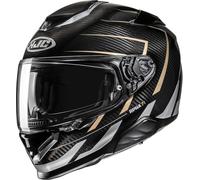 HJC RPHA 71 Carbon Cano Casco, negro/plata/dorado, Talla L (58/59)