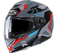 HJC RPHA 71 Hapel Casco, gris/azul, Talla XS (54/55)