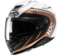 HJC RPHA 71 Mapos Casco, negro-blanco-bronce, tamaño XL para Hombres