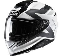 HJC RPHA 71 Pinna Casco, Negro/Blanco, Talla XXL (62/63)
