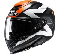 HJC RPHA 71 Pinna Casco, negro/naranja, Talla S (55/56)