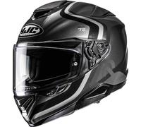 HJC RPHA 72 Ernem Casco, negro-plata, tamaño XS 54 55 para Hombres