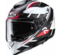 HJC RPHA 72 Value Casco, Negro/Blanco/Rojo, Talla XL (60/61)
