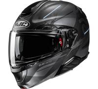 HJC RPHA 91 Blat Casco, negro/gris, Talla XS (54/55)