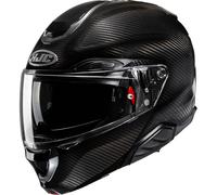 HJC RPHA 91 Carbon Solid Casco, negro, tamaño 2XL para Hombres