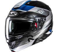 HJC RPHA 91 Madal Casco, negro/gris/azul, Talla XL (60/61)