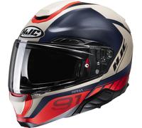 HJC RPHA 91 Rafino Casco, rojo-azul, tamaño M para Hombres