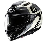 HJC RPHA 71 Cozad Casco, negro-blanco-plata, tamaño M para Hombres