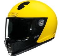 HJC V10 Pac-Man Casco, negro-amarillo, tamaño XS 54 55 para Hombres