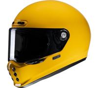 HJC V10 Solid Casco, amarillo, Talla XXL (62/63)
