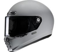 HJC V10 Solid Casco, gris, tamaño L para Hombres