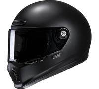 HJC V10 Solid Casco, negro, tamaño M para Hombres