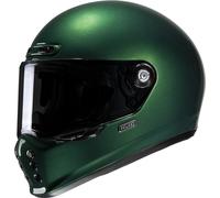 HJC V10 Solid Casco, verde, tamaño XS 54 55
