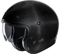HJC V31 Retro Casco Jet de carbono, carbono, tamaño 2XL para Hombres