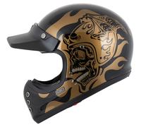 HJC V60 Flame MC9 Casco Dorado/Negro M unisex oro