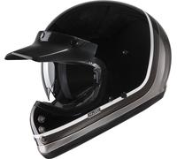 HJC V60 Scoby Casco, negro/gris, Talla XS (54/55)