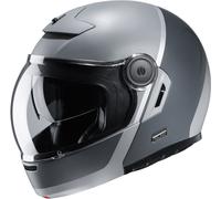 HJC V90 Mobix casco, negro-gris, tamaño XS para Hombres