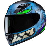 HJC Y10 Frank Casco juvenil, azul/negro/blanco, Talla Y/L (52/53)