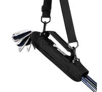 HJDGHU Bolsas De Mano Para Palos De Golf Bolsa de transporte ligera for palos Golf, bolsa portátil viaje con correa ajustable for el hombro, estuche ligero for entrenamiento(Noir)