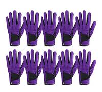 HJDGHU Guante Golf 10 pcs Golf Glove Hombres Mano Izquierda Transpirable Verde 3D Rendimiento Malla Antideslizante Micro Fibra Guantes de Golf(Worn on Left Hand P,27 XX-Large)