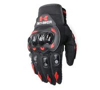 HJDGHU Guantes Moto Guantes de Moto Transpirable Carreras Dedos completos Protección Deportes al Aire Libre Montar Cross Cross Moto(U,M)