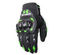 HJDGHU Guantes Moto Guantes de Moto Transpirable Carreras Dedos completos Protección Deportes al Aire Libre Montar Cross Cross Moto(Y,M)