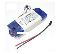 HJDIPCKYVG 5pcs 3W 5W 10W 20W 30W Lighting 300mA Constant Current LED Driver for LED Lamp Bulbs Power Supply (6-10x1W, Waterproof Driver)