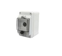 HJDIPCKYVG Emergency Stop Switch Emergency Stop Control Button Switch Box, Outdoor Protect Shield, Waterproof, Leakage Stop Buttons, Controlling Case, IP67(Button Box)