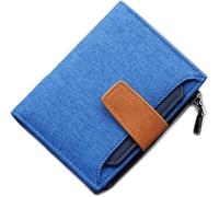 HJDQMDHA Billetera Billetera de Tela Soporte de Tarjeta de diseño Corto Monedas multifuncionales Moni de Monedas portátiles de Bolsillo Privado