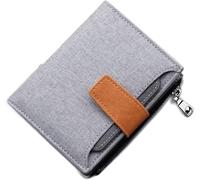 HJDQMDHA Billetera Billetera de Tela Soporte de Tarjeta de diseño Corto Monedas multifuncionales Moni de Monedas portátiles de Bolsillo Privado